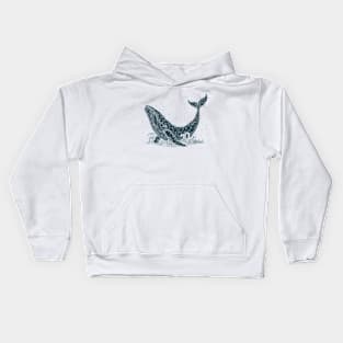 Cosmic Whale Kids Hoodie